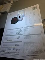 Gemstone in acrylic case positioned on CRWN Gems report