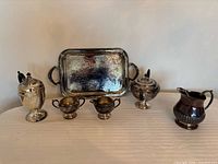 Full set on display