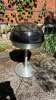 Full view of Electrohome Apollo 711 on pedestal base with dome closed