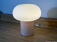 Lamp lit showing overall form