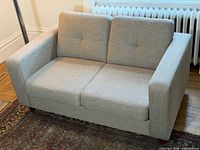 front view of Structube Erin loveseat