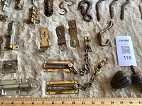 Full lot overview with ruler for scale