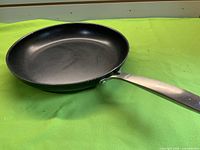 Top view of OXO 12-inch frying pan showing interior surface