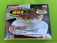 Front of product box showing branding and product image