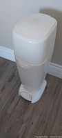 Full view of Playtex Diaper Genie Complete pail standing on floor