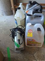 Group of jugs and electrical base
