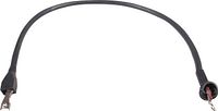 Single starter cable showing full length and terminals