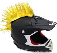 Mohawk displayed on sample helmet for illustration