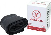 Folded inner tube beside branded Yimatzu box showing size 18x3.0 and model 40TS183Y