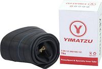 Folded inner tube beside branded Yimatzu box