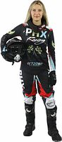 Front view of model wearing PHX Helios jersey and pants