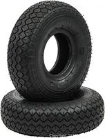 Two Yimatzu MobilePro tires showing tread and sidewall