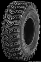 Three-quarter view of Journey Workman tire showing tread pattern and sidewall branding
