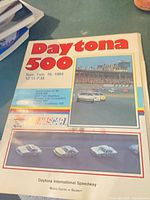 Cover of 1984 Daytona 500 program