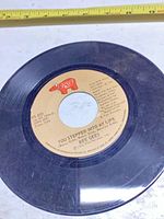 A-side showing You Stepped Into My Life label details and record surface