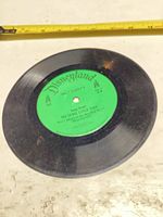 Side A of 7-inch Disneyland vinyl single