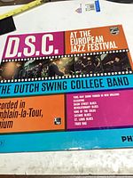 Front cover of the Dutch Swing College Band LP