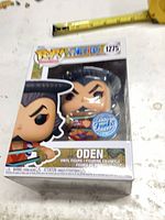 Front view of boxed Funko Pop! Oden #1275