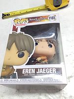 Front view of boxed Eren Jaeger Funko Pop #1165