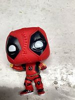 Front view of Funko Pop Deadpool figure