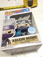 Front view of sealed Funko Pop Kakashi Hatake #1199 box