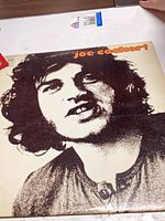 Front of picture sleeve featuring Joe Cocker portrait