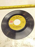 Side A label and disc surface