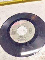 Side 1 label Holiday Rap on 7" vinyl single