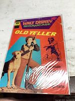 Front cover of Walt Disney Showcase Old Yeller comic in bag