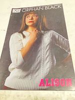 Front cover of Orphan Black comic showing Alison cover art