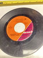 Side B label Magic Moments showing Much label and wear