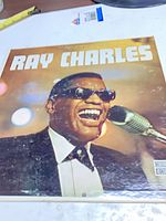 Front cover featuring Ray Charles
