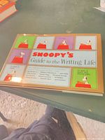 Front cover of Snoopy's Guide to the Writing Life hardcover book