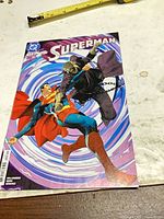 Front cover showing Superman artwork and issue details