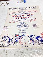 Front cover of sheet music showing full artwork, title, and publisher details