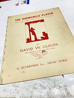 Front cover showing title, composer, publisher and staple binding