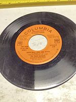 Side A of 7 inch single showing Columbia label When Will I See You Again