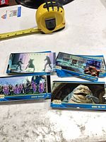 Fronts of several Episode I Series Two cards including Jabba the Hutt, Naboo scenes, energy shield action