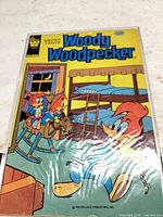 Front cover of Woody Woodpecker issue 197 in sleeve