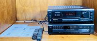 Receiver, CD changer, remotes, manuals overview