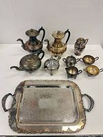 full set arranged showcasing all eight pieces