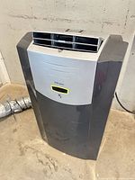 Front view showing Danby Premiere unit with front outlet and display