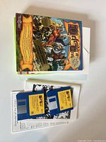 Box, disks, manual overview