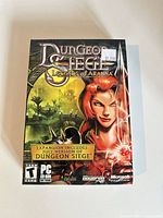 Front view of sealed Dungeon Siege: Legends of Aranna PC game box
