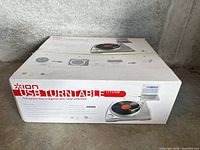 Front of sealed Ion USB Turntable box