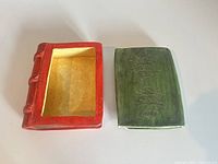 Box open showing red base interior
