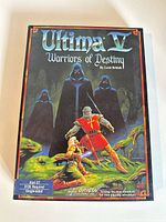 Front of Ultima V Warriors of Destiny box