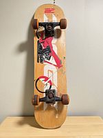 Full view of complete skateboard