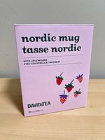Front of DAVIDsTEA Nordic Mug box