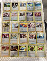 Full 25-card assortment laid out in a 5×5 grid